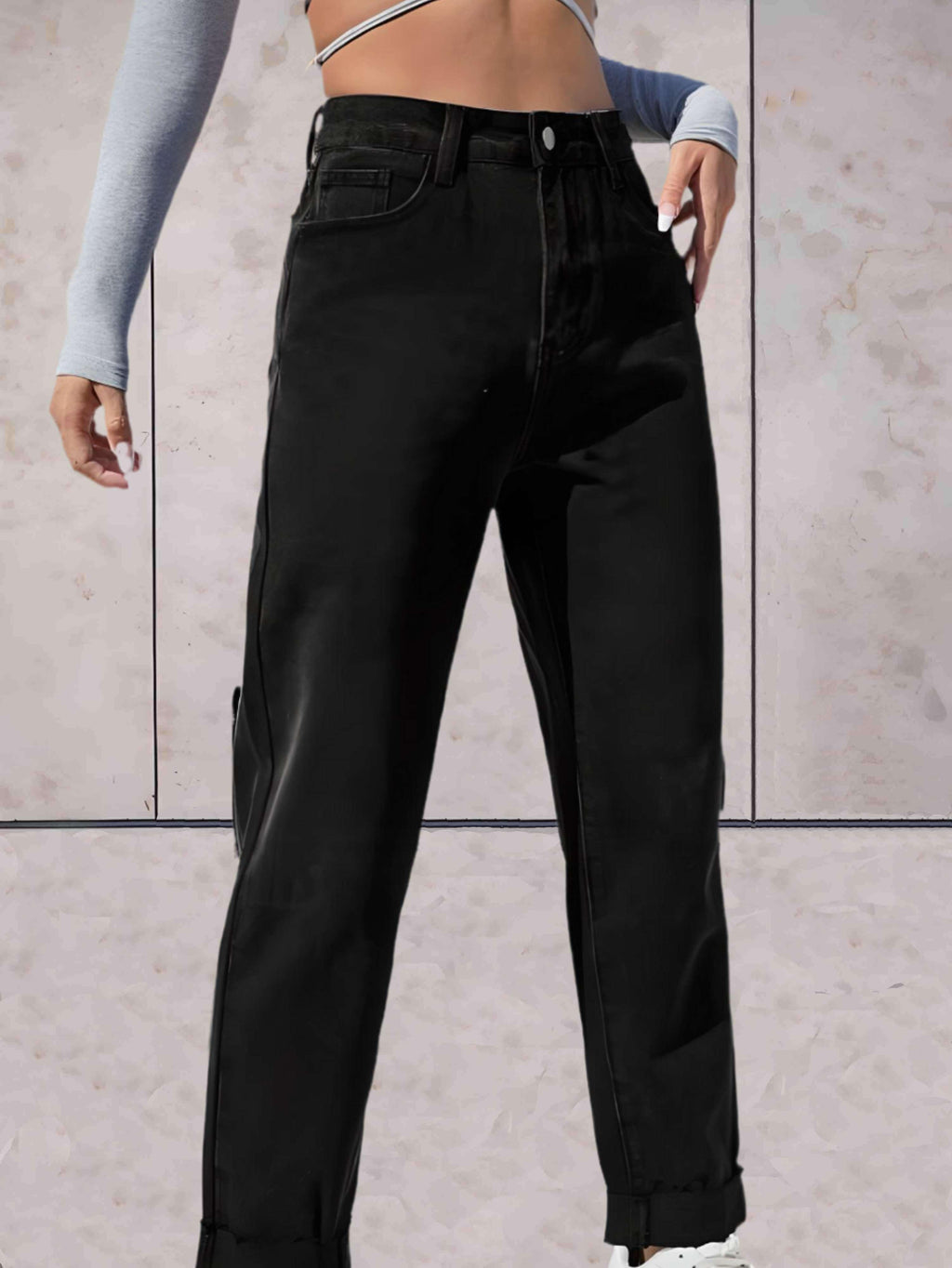 Eline | Estilosos Jeans de Cintura Alta