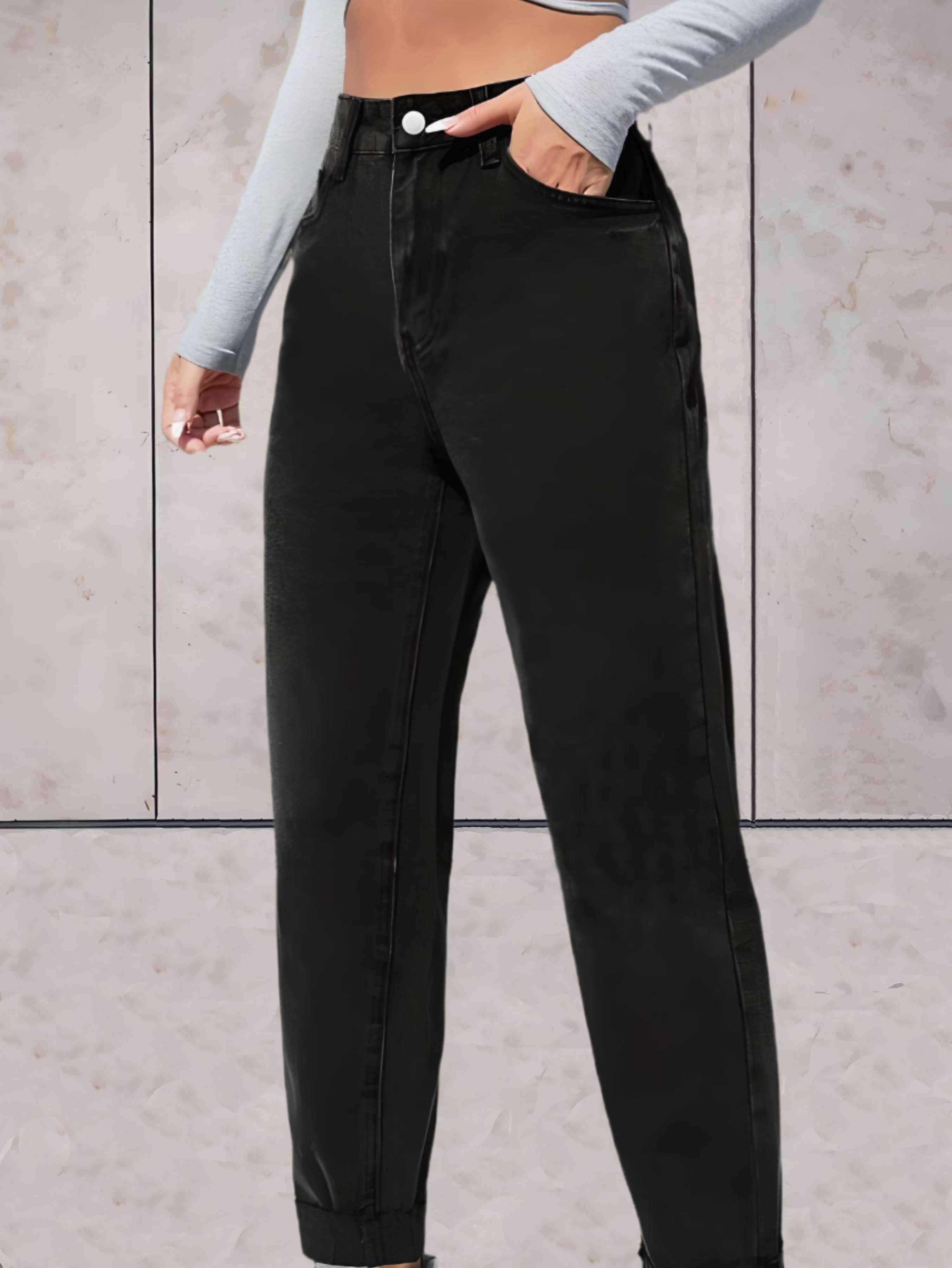 Eline | Estilosos Jeans de Cintura Alta