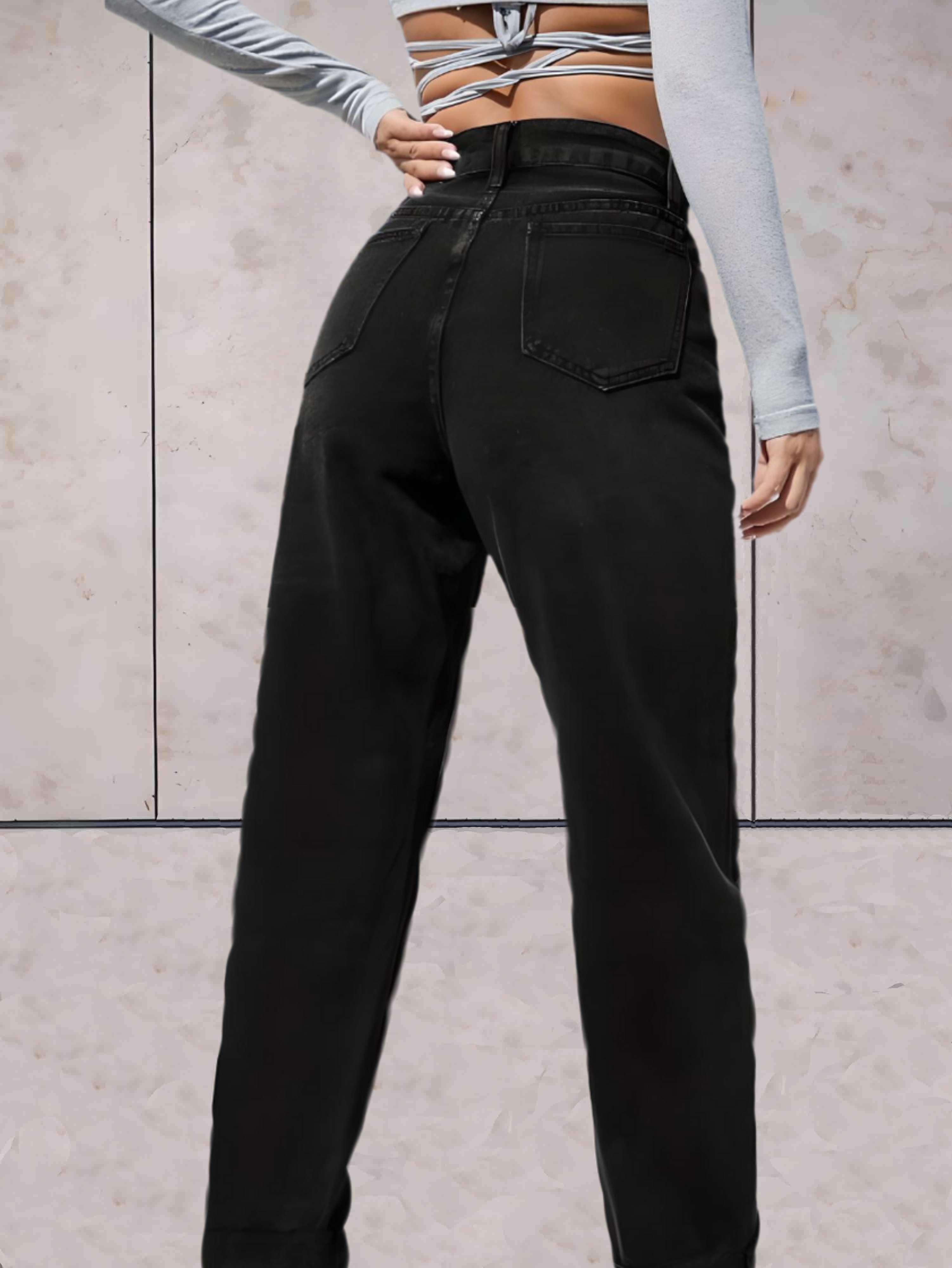 Eline | Estilosos Jeans de Cintura Alta