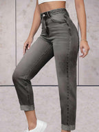 Eline | Estilosos Jeans de Cintura Alta