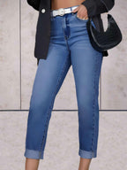 Eline | Estilosos Jeans de Cintura Alta