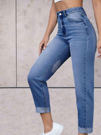 Eline | Estilosos Jeans de Cintura Alta