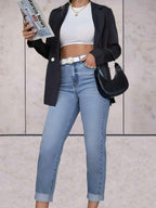 Eline | Estilosos Jeans de Cintura Alta