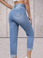 Eline | Estilosos Jeans de Cintura Alta