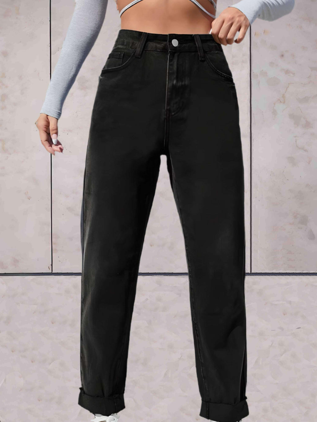 Eline | Estilosos Jeans de Cintura Alta