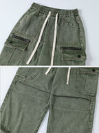 Esmée | Cargo Jeans com Cintura Regulável