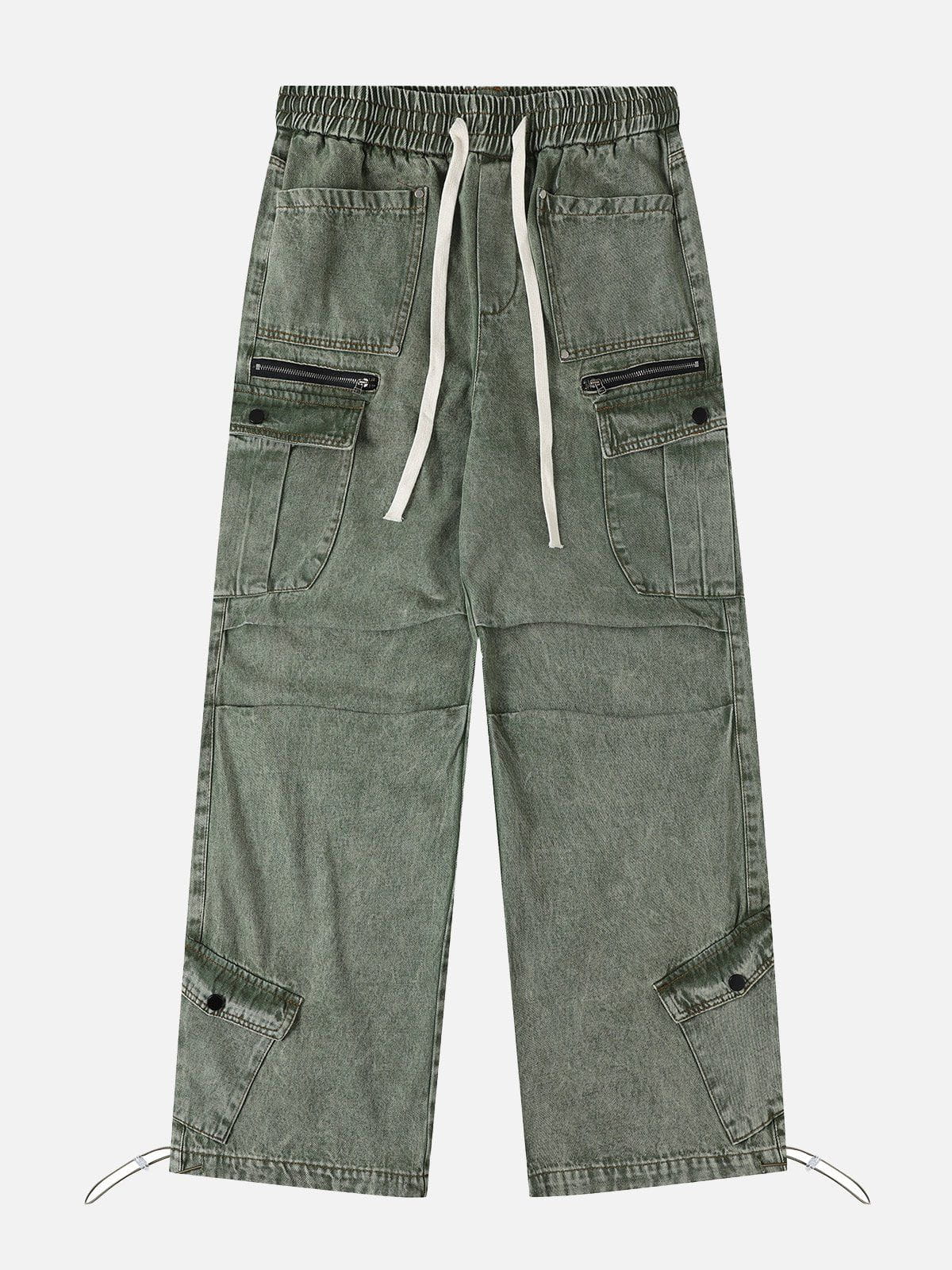 Esmée | Cargo Jeans com Cintura Regulável