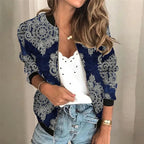 Eva | Casaco Estampado com Fecho
