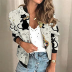 Eva | Casaco Estampado com Fecho