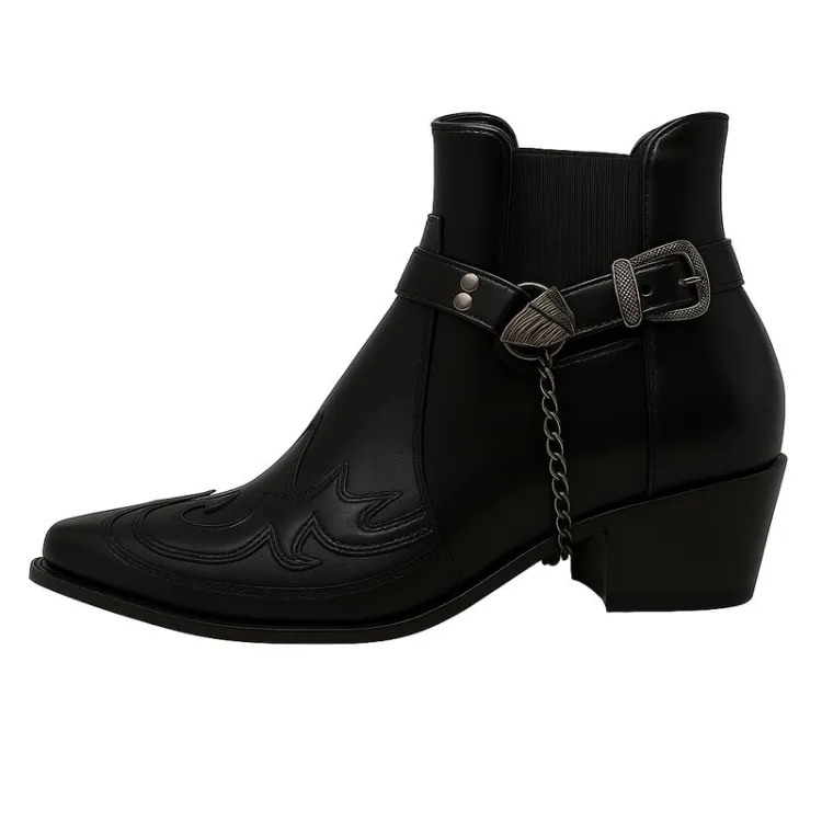 Botas de Cowboy Masculinas | Tornozelo