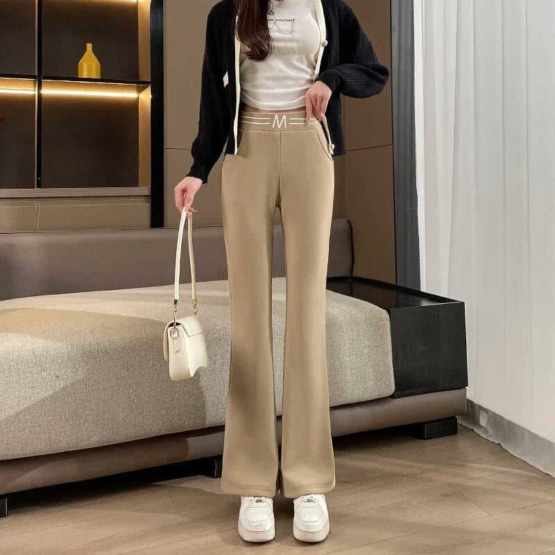 Femke | Elegantes Calças Largas Femininas