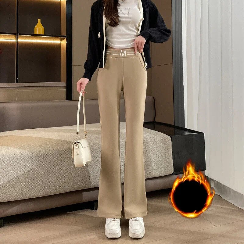 Femke | Elegantes Calças Largas Femininas