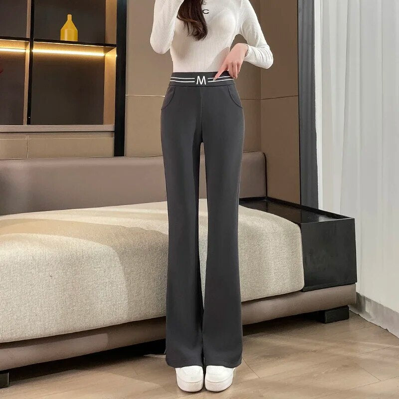 Femke | Elegantes Calças Largas Femininas