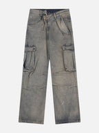 Femke | Jeans de Denim Vintage con Lavado Intenso