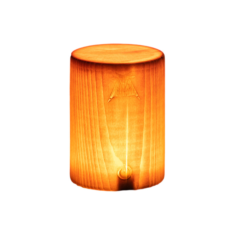 Abajur LED Sofisticado – WoodGlow