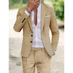 Conjunto Masculino Confortável de 2 Peças | Roupas para Trabalho