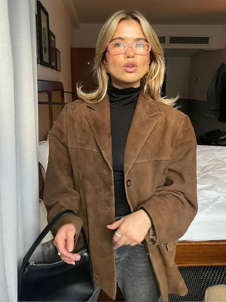 Blazer Vintage de Camurça Maribel