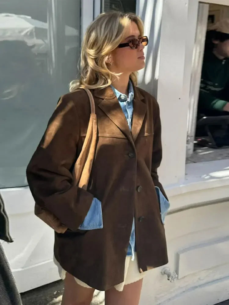 Blazer Vintage de Camurça Maribel