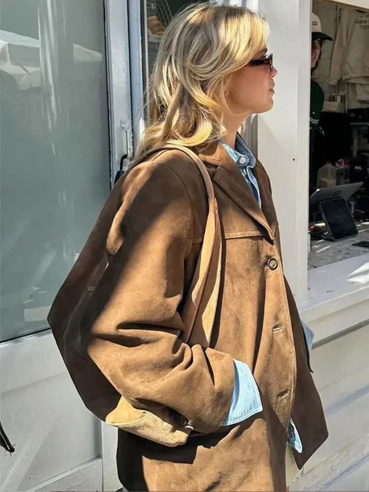 Blazer Vintage de Camurça Maribel
