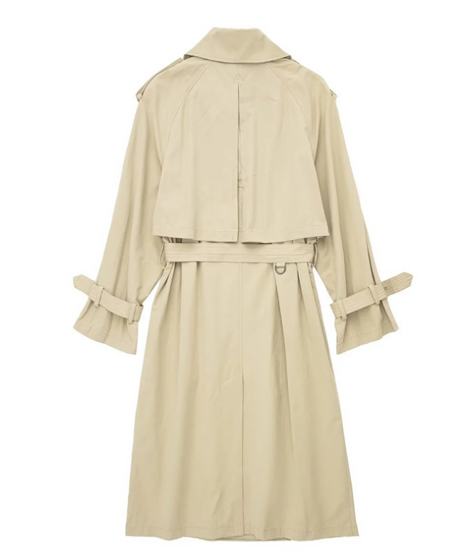 Elegante Casaco Trench Amara
