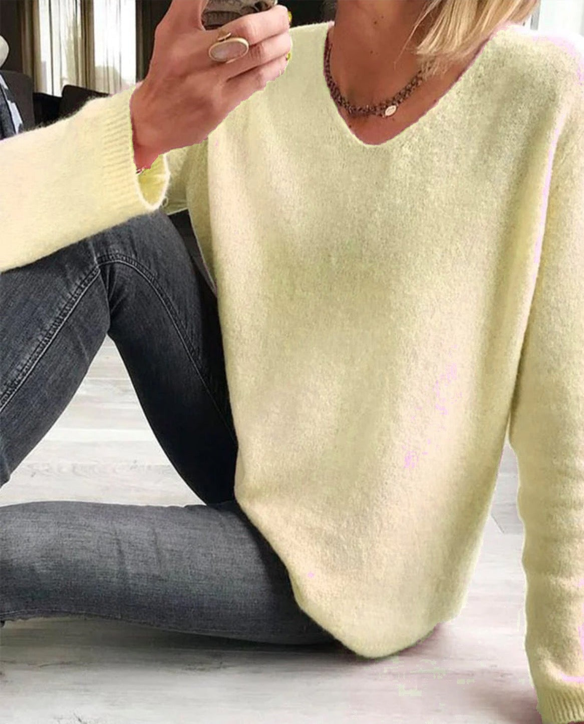 Jacobs | Clássico Pullover de Manga Longa
