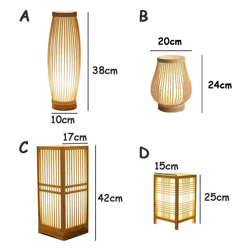 Abajur Japonês KiraLamp para Mesa