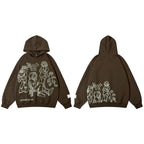 Jaqcues | Hoodie Streetwear com Estampa Gráfica