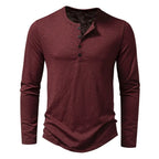 Cedric | Camisa Henley Masculina
