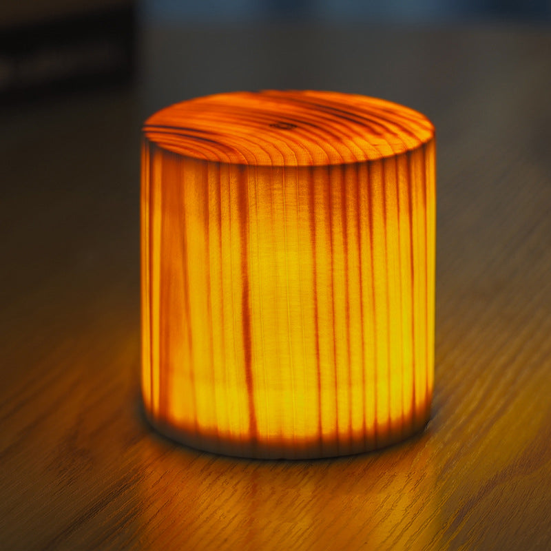 Abajur LED Sofisticado – WoodGlow