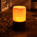 Abajur LED Sofisticado – WoodGlow
