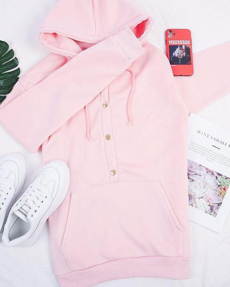 Leyla | Hoodie Confortável com Ajuste de Corda
