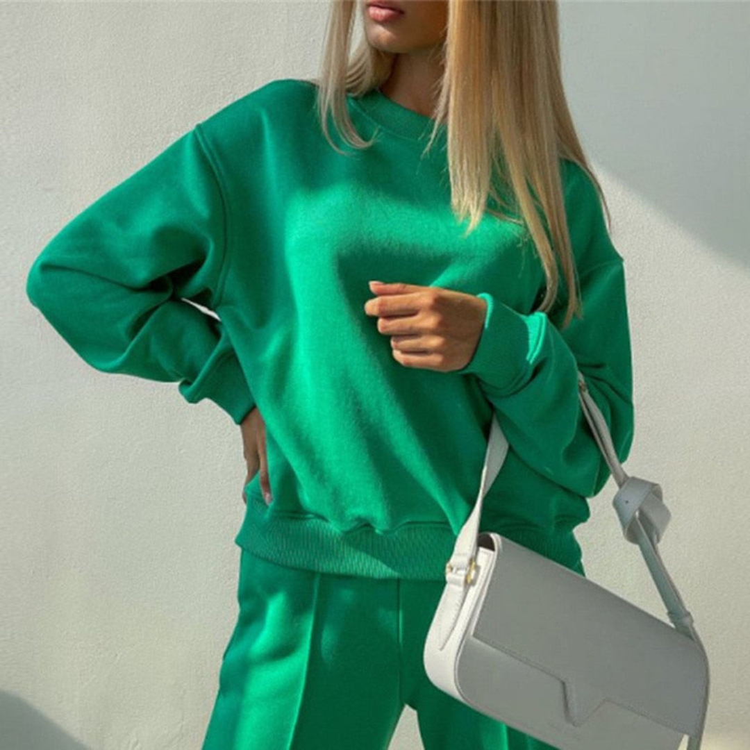 Lulu | Conjunto de Luxo para Jogging Feminino em 2 Peças
