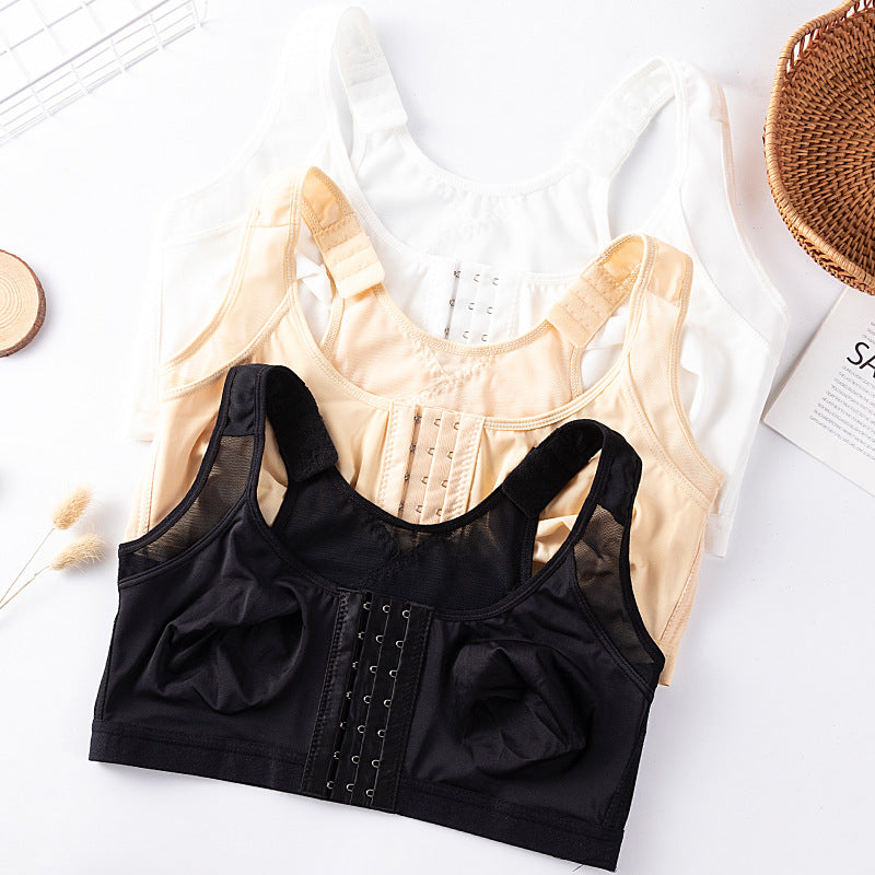 Conjunto de 2 Sutiãs com Suporte para Mulheres | Fecho Frontal