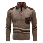 BELVA - Confortável Suéter de Inverno Masculino com Zíper