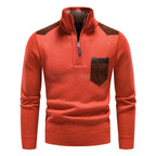 BELVA - Confortável Suéter de Inverno Masculino com Zíper