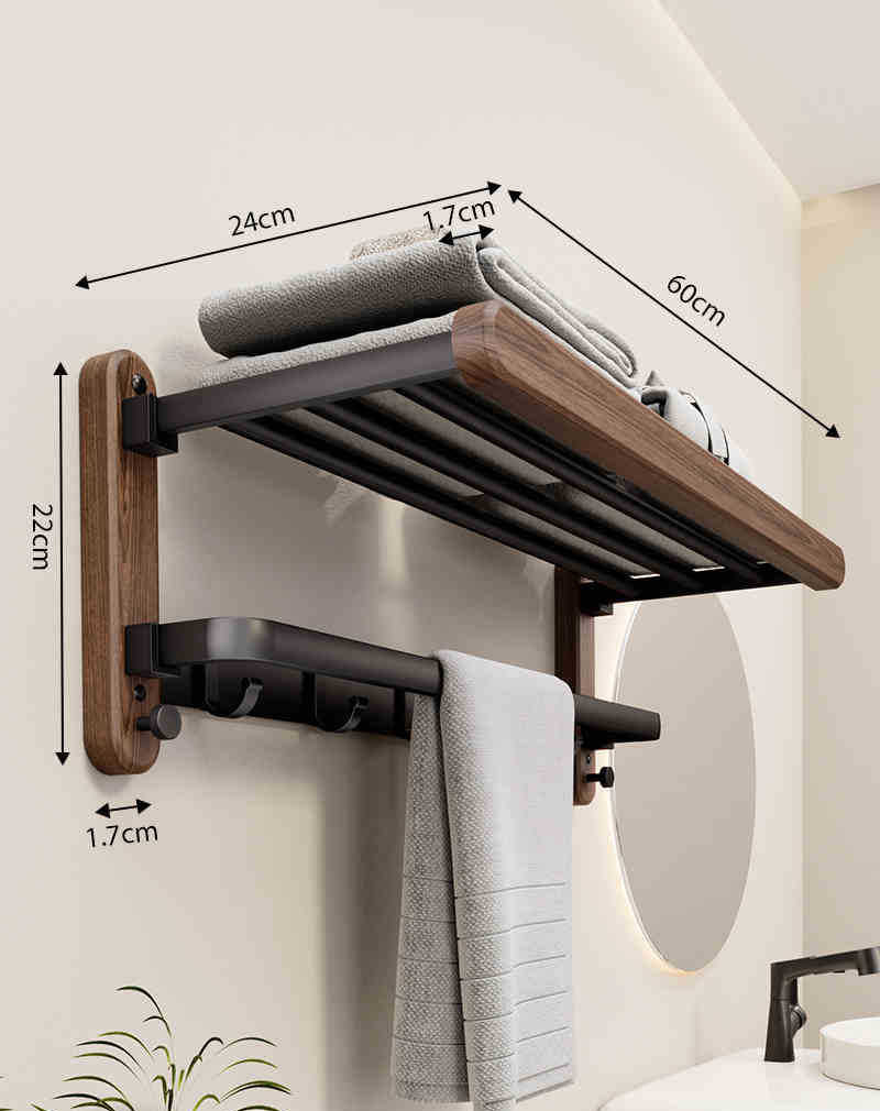 Suporte de Toalhas Estilo Moderno e Minimalista