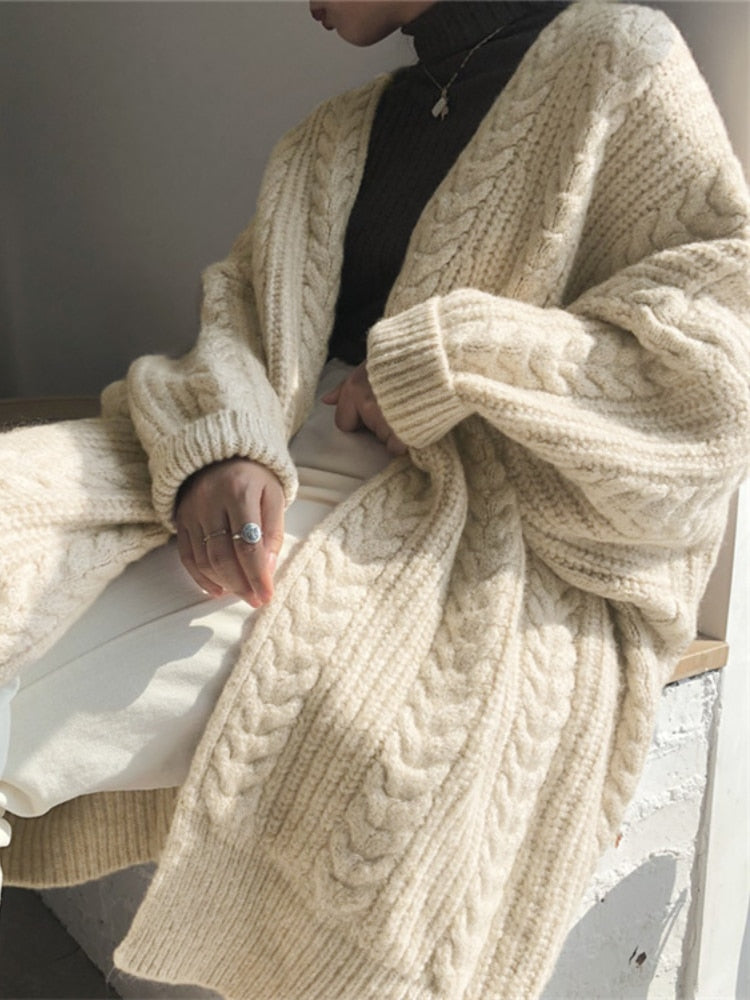 Nikki | Cardigan Longo Confortável Feminino