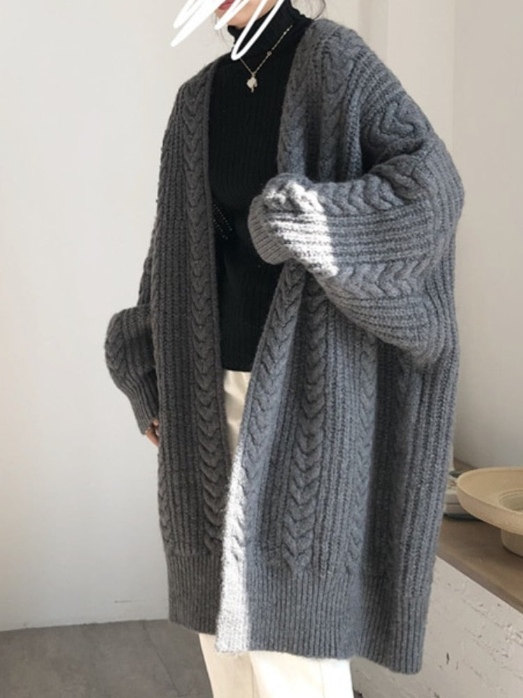 Nikki | Cardigan Longo Confortável Feminino