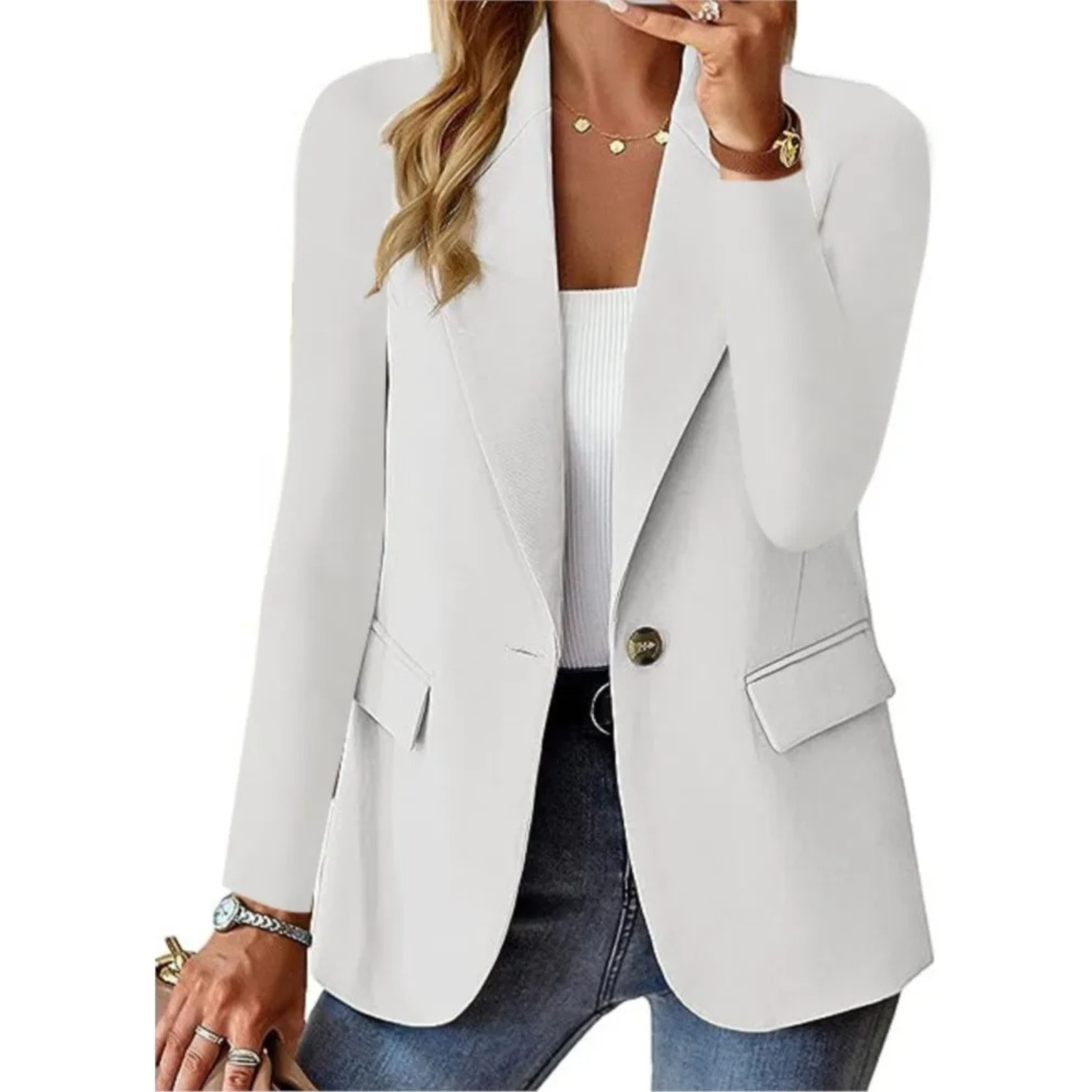 Nina | Casual Long Sleeve Women's Blazer