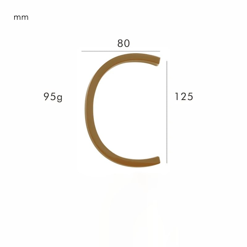 Números de Latão Acetinado para a Casa – Elegância Atemporal