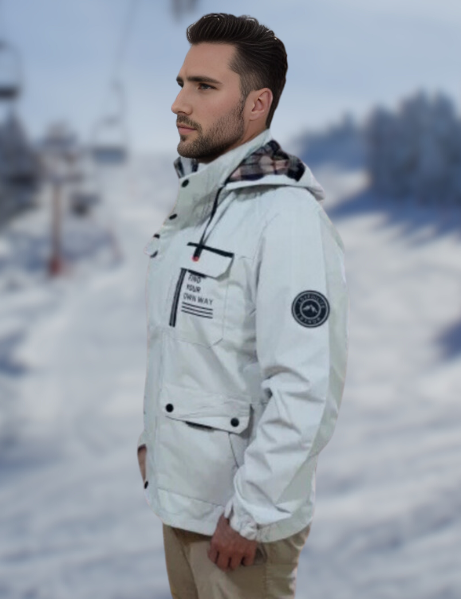 JOVA - Casaco Masculino para o Inverno
