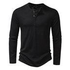 Cedric | Camisa Henley Masculina