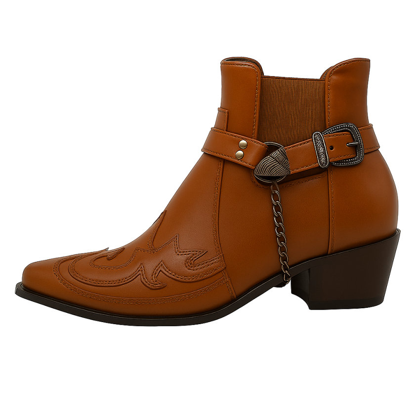 Botas de Cowboy Masculinas | Tornozelo