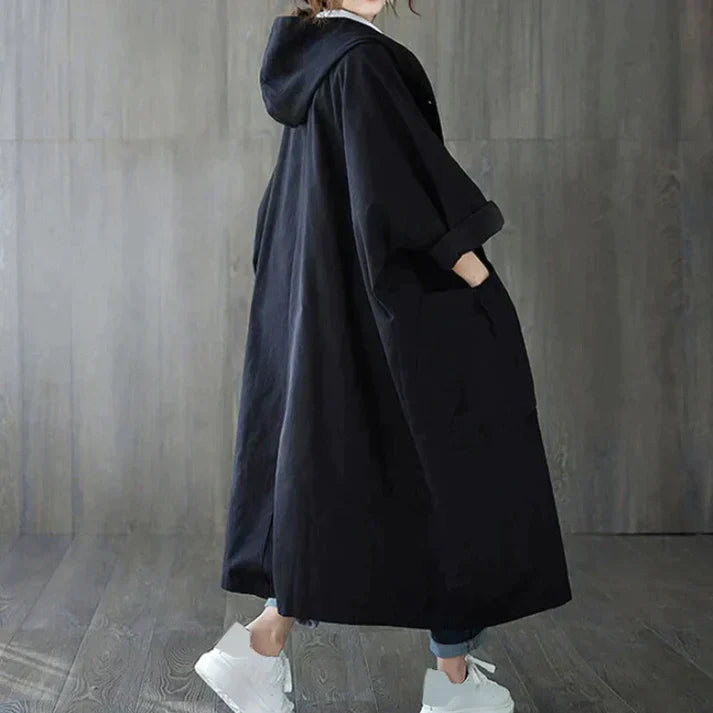 Casaco Trench Oversized Alina para Conforto Absoluto