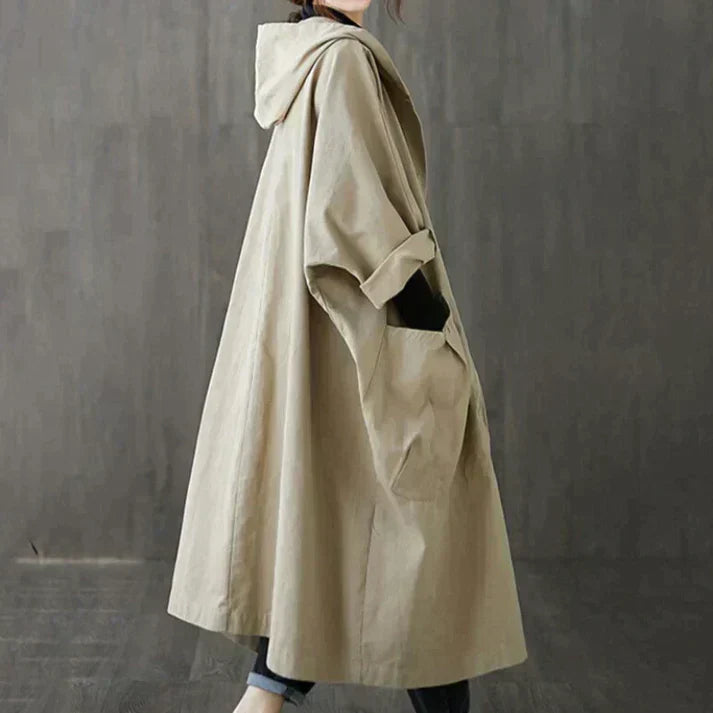 Casaco Trench Oversized Alina para Conforto Absoluto