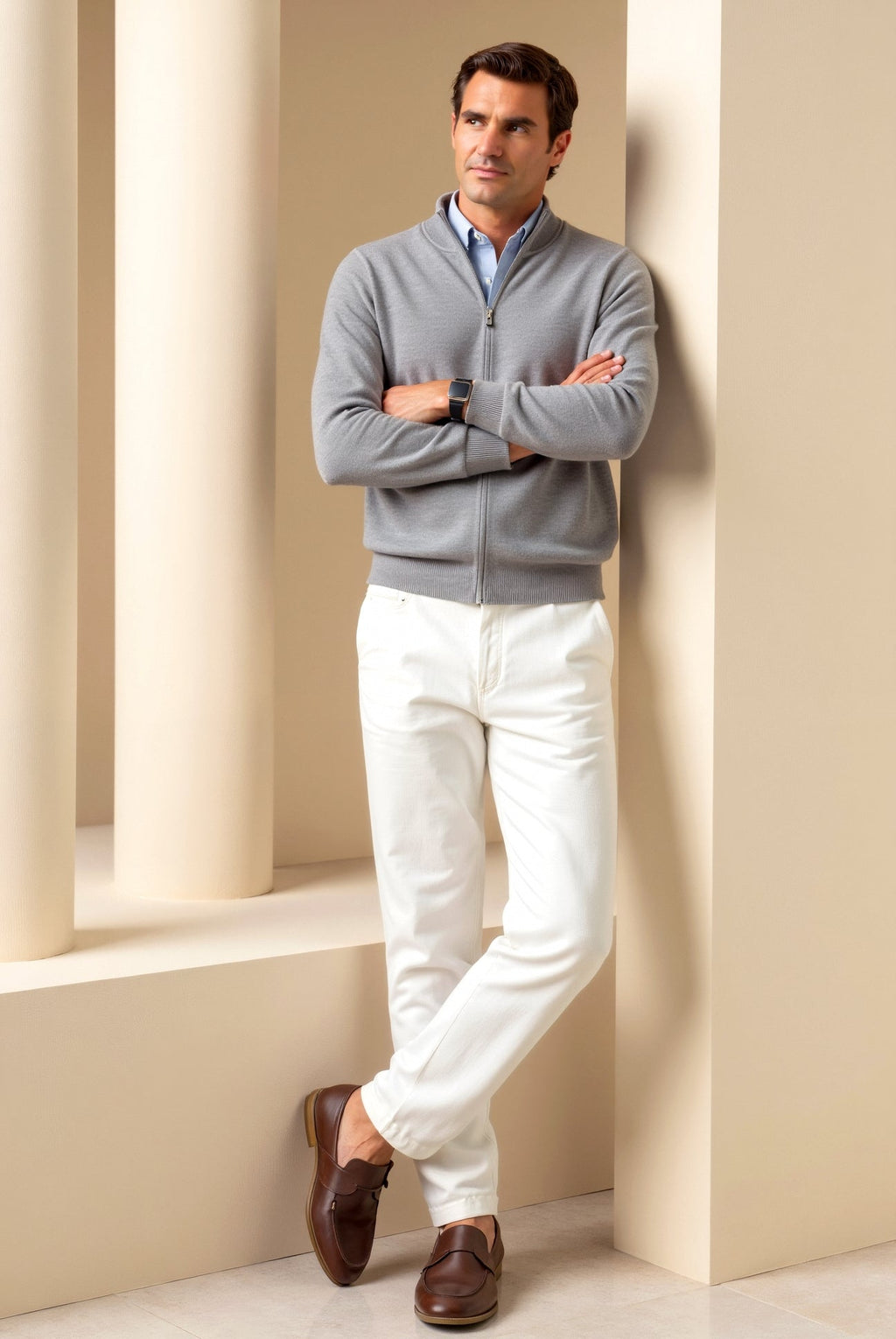 LIVAA | Colete Slim Fit Masculino Personalizado