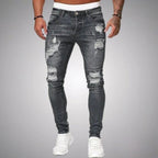 Larset | Jeans Rasgados Casuais Masculinos | Super Confortáveis