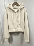 Sophie | Hoodie com Zíper e Ajuste de Cordão