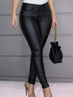 Sophie | Jeans Skinny de Cintura Alta com Detalhes Elegantes