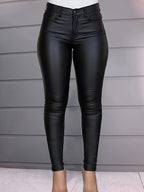 Sophie | Jeans Skinny de Cintura Alta com Detalhes Elegantes